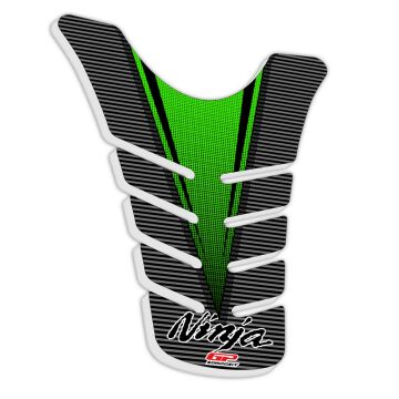 GP Kompozit Kawasaki Ninja 250 SL 2015 - 2016 Uyumlu Tank Pad Yeşil