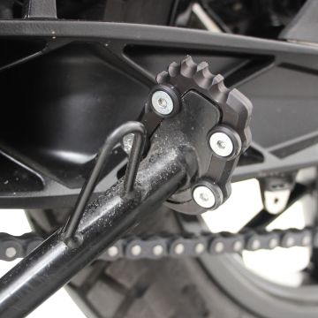 GP Kompozit KTM 250 / 390 Adventure 2020-2024 Uyumlu Ayak Genişletme Siyah