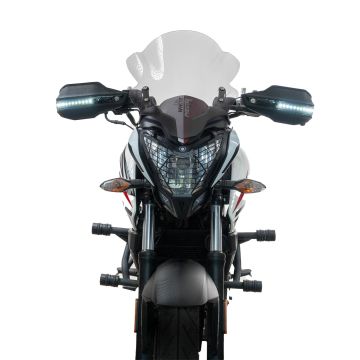 GP Kompozit Honda CB250R 2018-2023 Uyumlu Led Sinyalli Elcik Koruma Siyah