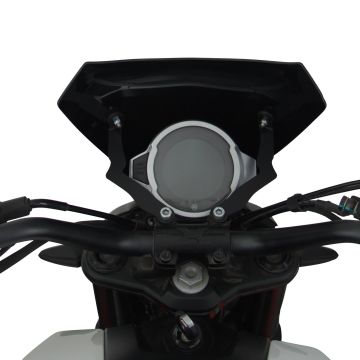 GP Kompozit CF Moto 250 CL-X 2022-2024 Uyumlu Kısa Ön Cam Siyah