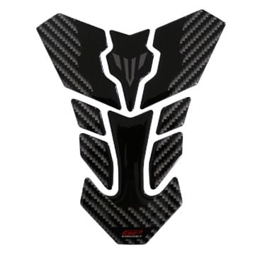 GP Kompozit Yamaha MT-25 2015-2024 Uyumlu Tank Pad Siyah-Karbon