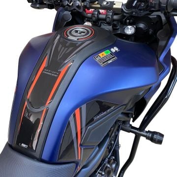 GP Kompozit Yamaha MT-07 Tracer 2016-2019 Uyumlu Tank Pad Seti Kırmızı