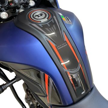 GP Kompozit Yamaha MT-07 Tracer 2016-2019 Uyumlu Tank Pad Seti Kırmızı