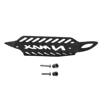 GP Kompozit Yamaha NMAX 125 / 155 2021-2024 Uyumlu Spor Egzoz Koruma Kapağı Siyah
