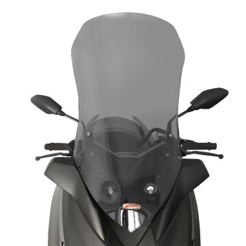 GP Kompozit Yamaha XMAX 250 / 300 / 400 2018-2023 Uyumlu Ön Tur Camı Füme