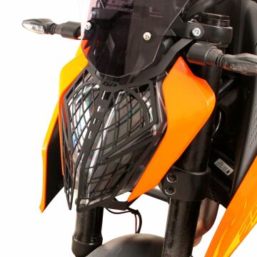 GP Kompozit KTM Duke 250 2024 Uyumlu Far Koruma Siyah