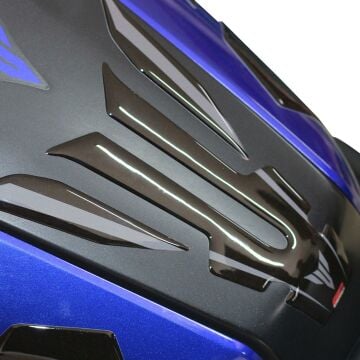 GP Kompozit Yamaha MT-25 2015-2023 Uyumlu İnce Tank Pad Siyah-Gri