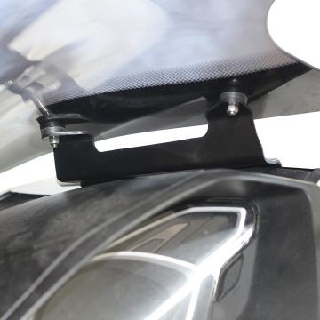 GP Kompozit Honda PCX 125 2018-2020 Uyumlu Ön Cam Siyah