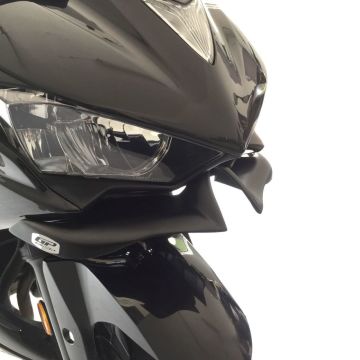 GP Kompozit Yamaha R25 2015-2018 Uyumlu Winglet Siyah