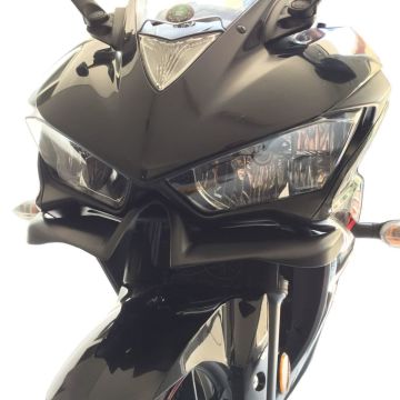 GP Kompozit Yamaha R25 2015-2018 Uyumlu Winglet Siyah