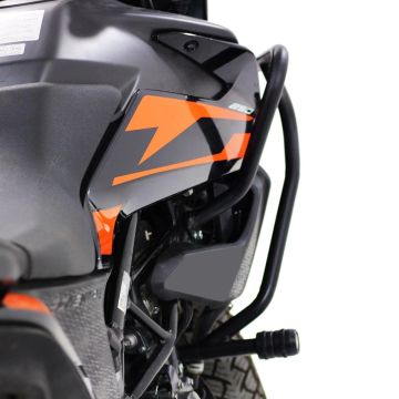 GP Kompozit KTM 250 / 390 Adventure 2020-2024 Uyumlu Koruma Demiri Siyah