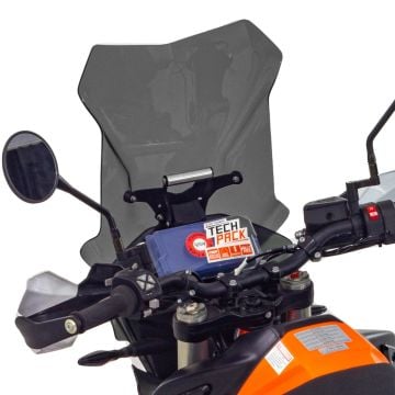 GP Kompozit KTM 790 / 890 ADV / ADV R 2021-2022 Uyumlu Ön Cam Füme