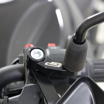 GP Kompozit CF Moto 650 NK 2017-2020 Uyumlu Ayna Genişletme Siyah