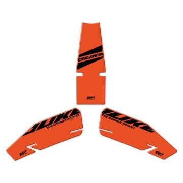 GP Kompozit KTM Duke 390 2024 Uyumlu Tank Pad Seti Turuncu