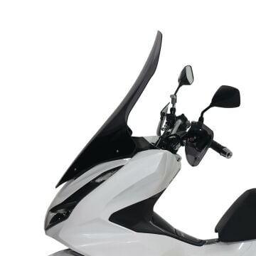 GP Kompozit Honda PCX 125 2021-2024 Uyumlu Ön Tur Camı Füme