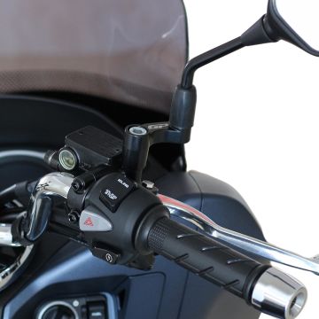 GP Kompozit Honda PCX 125 / 150 2014-2024 Uyumlu Ayna Genişletme Siyah