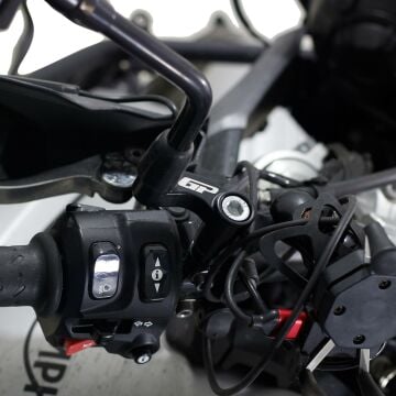 GP Kompozit Triumph Tiger 800 2015-2017 Uyumlu Ayna Genişletme Siyah