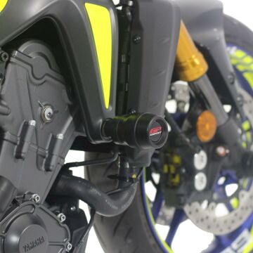 GP Kompozit Yamaha MT-09 2021-2023 Uyumlu Motor Koruma Takozu Siyah