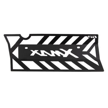 GP Kompozit Yamaha XMAX 2018-2024 Uyumlu Egzoz Koruma Kapağı Siyah