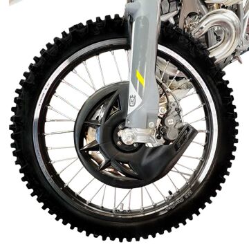 GP Kompozit KTM EXC 250 2013-2023  Uyumlu Plastik Ön Disk Koruma Seti Siyah