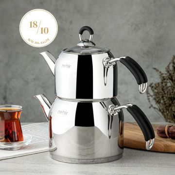 Nehir Modern Midi Çaydanlık Takımı