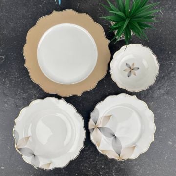 24 PARÇA BONE CHİNA YEMEK TAKIMI