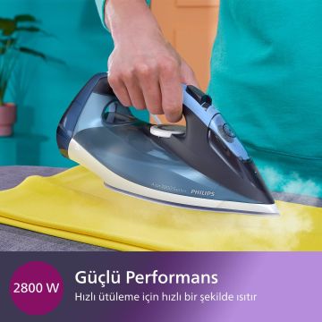 Philips Azur DST7020/20 Buharlı Ütü, 2800W