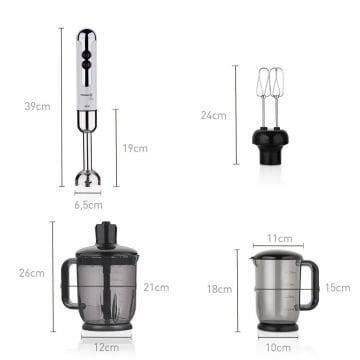 KORKMAZ MIA VANILYA KROM MEGA BLENDER SET A447-14