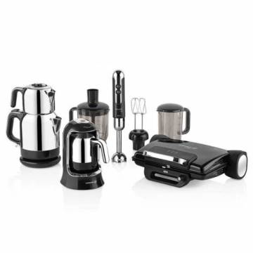 Korkmaz A1818 14 Parça Elektro Set Nero