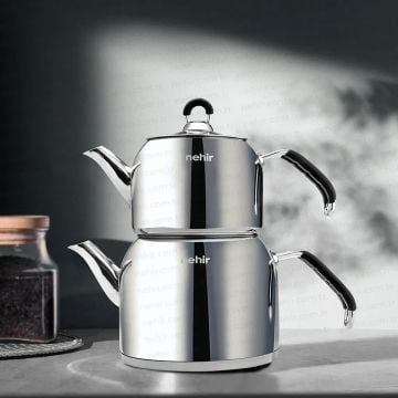 Nehir Modern Mini Çaydanlık Takımı