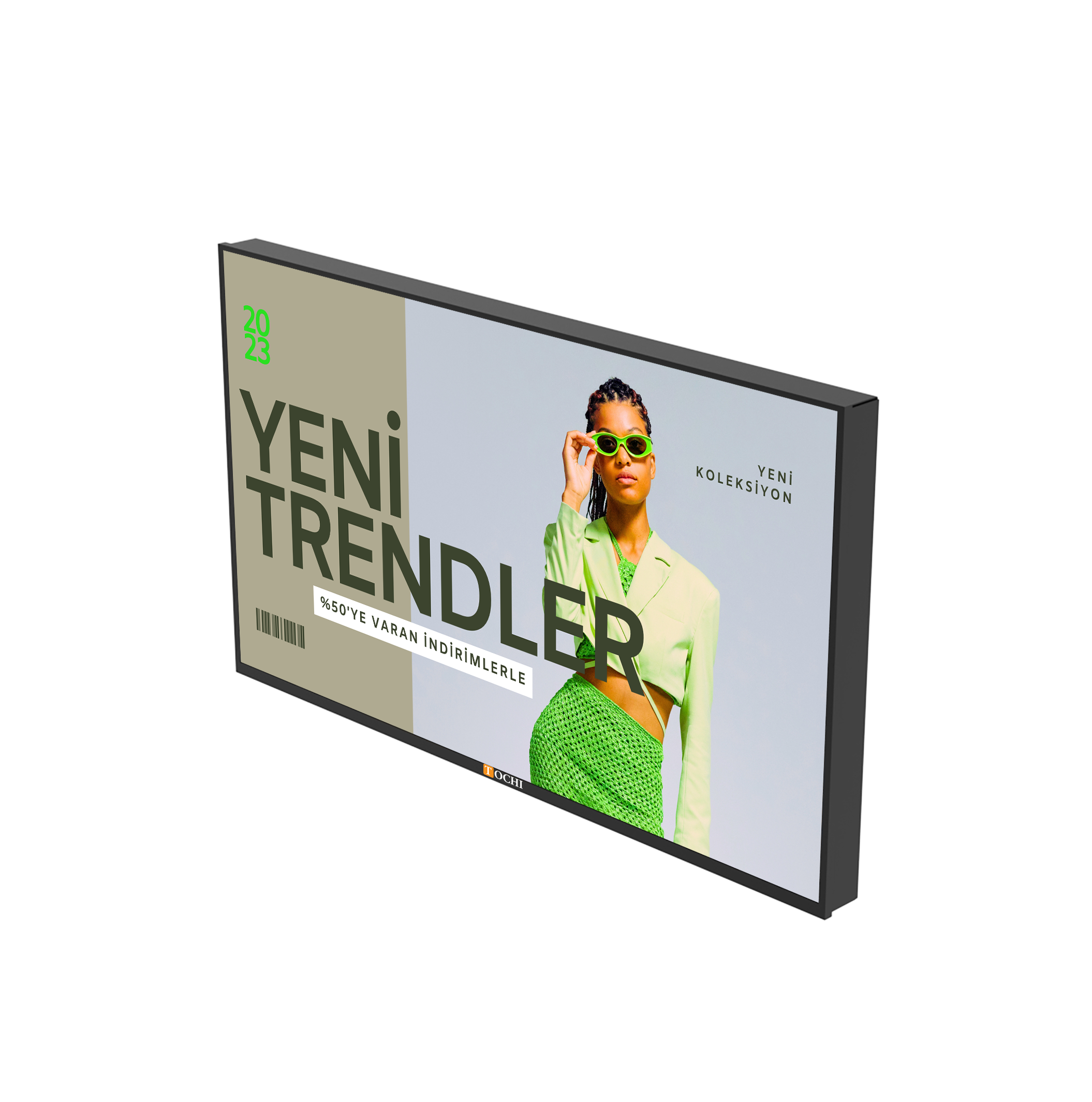 55'' Digital Signage Zincir Mağaza Ekranı