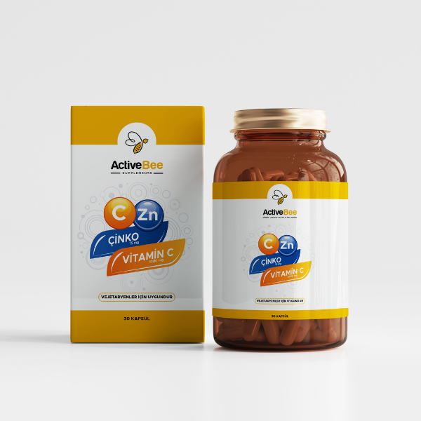 Çinko-C Vitamini Kapsül
