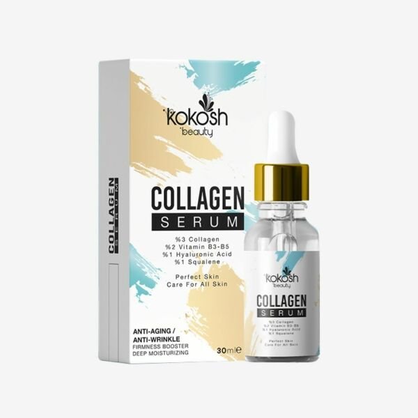 Collagen Serum - Kolajen & Vitamin B3-B5 & Hyaluronik Asit & Squalene