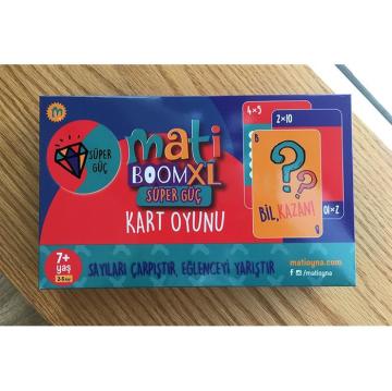 MatiBoomXL Süper Güç Matematik Kart Oyunu