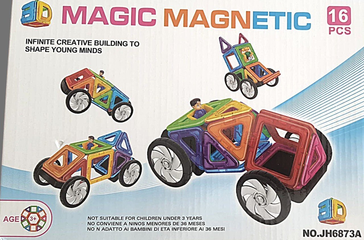 Magic Magnetic 16 parça Mıknatıslı Bloklar