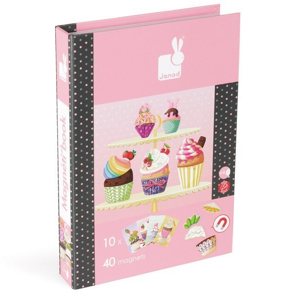 Janod Magnetibook Cupcake