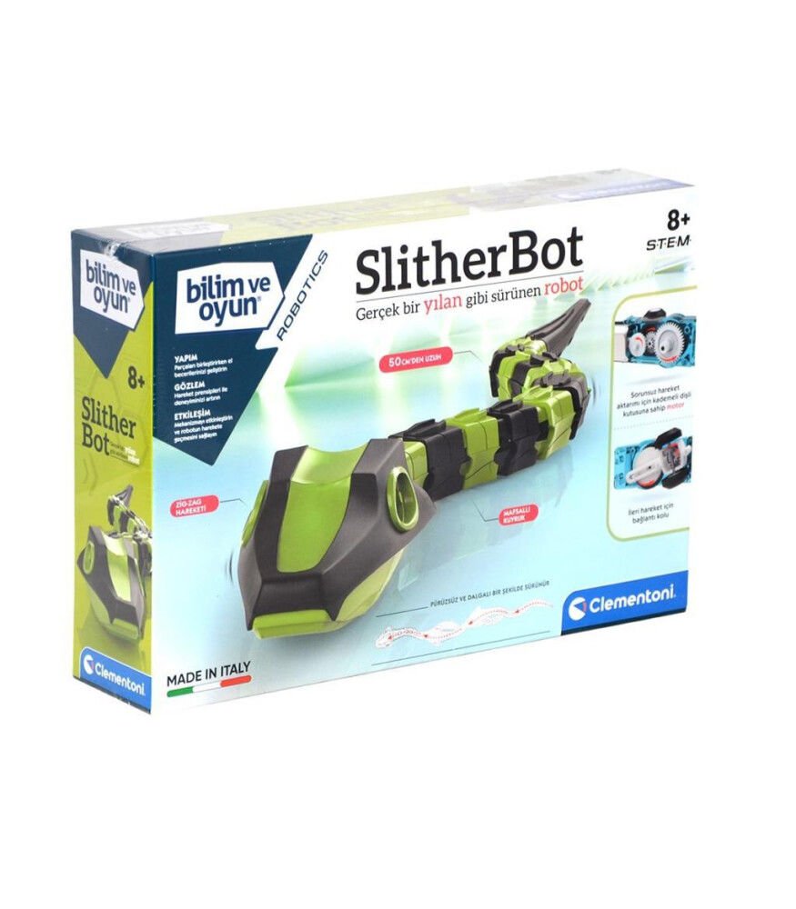 Clementoni Bilim ve Oyun  Slitherbot - Robotik Laboratuvarı