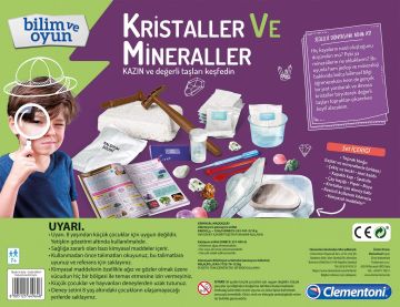 Clementoni Bilim ve Oyun Kristaller ve Mineraller