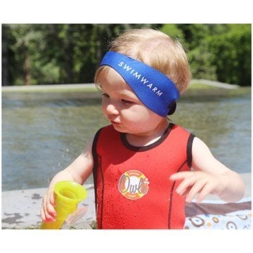 Owli Swimwarm Kulak Koruyucu Mavi Bebek