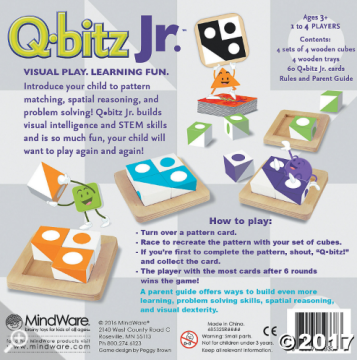 Qbitz Jr (Orjinal) Görsel Algı Oyunu MindWare