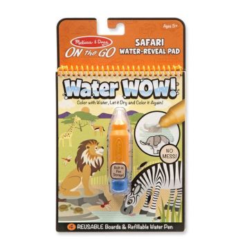 Melissa&Doug Water Wow! Su ile Boyama Kitabı Safari