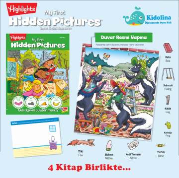 HighLights My First Hidden Pictures 4 Kitap 3-6 Yaş