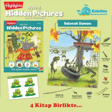 HighLights My First Hidden Pictures 4 Kitap 3-6 Yaş