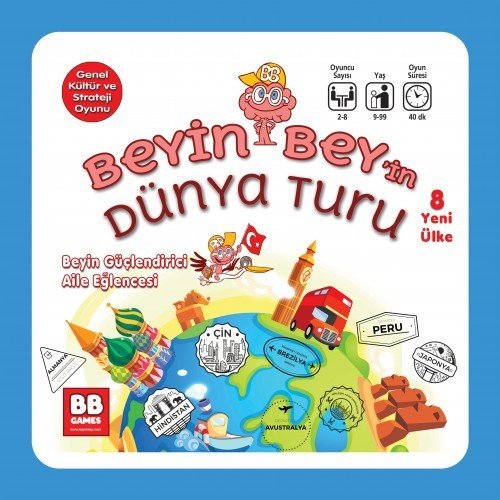 BB Games Beyin Bey'in Dünya Turu 8 Yeni Ülke