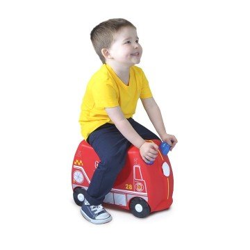 Trunki Çocuk Bavulu İtfaiye Aracı Frank Valiz