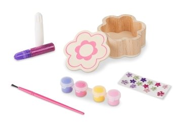 Melissa&Doug Ahşap Çiçek Kutu Sen Yap Sen Oyna