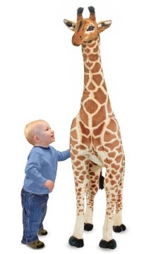 Melissa&Doug Dev Peluş Oyuncak Zürafa