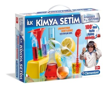 Clementoni Bilim ve Oyun İlk Kimya Setim Deney Seti