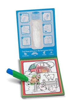 Melissa&Doug Water Wow! Su ile Boyama Kitabı Hayvanlar