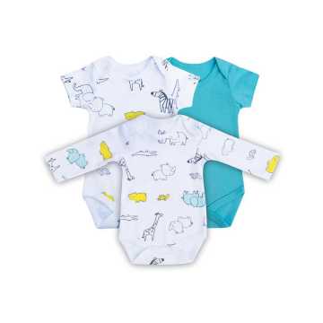 Owli Bebek Body 3'lü Set Zoo Zoo 3-24 ay